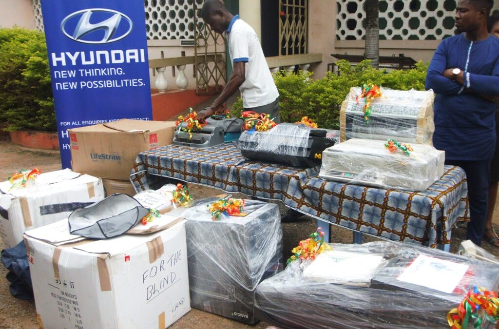 Hyundai Motors Donate to Accra Rehabilitation Centre